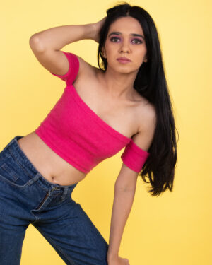 Rosa-lia tube top