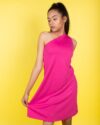 One-Shoulder Mini Dress