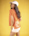 Rust Skater Graphic Oversized T-Shirt